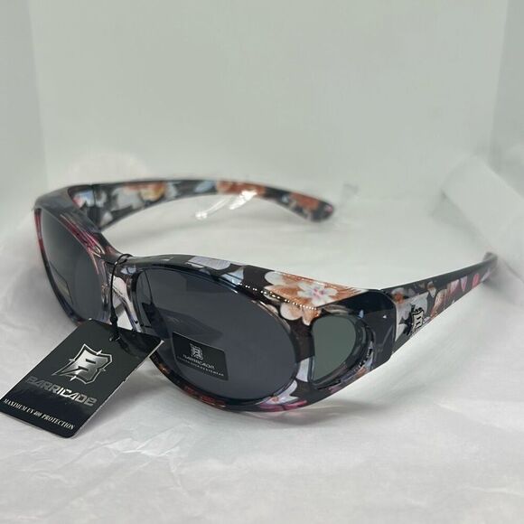 Barricade Floral Fit Over Oval Sunglasses – Model PZ-BAR615 - Picture 1 of 3